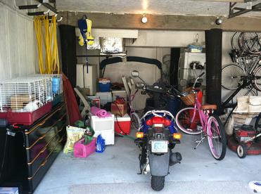 Garage before