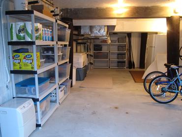 Garage after